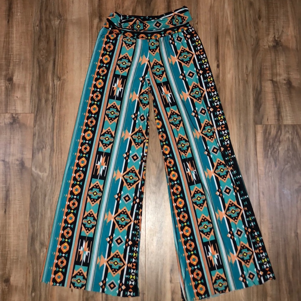 Bohemian palazzo pants